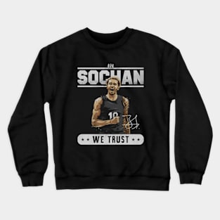 Jeremy Sochan San Antonio Trust Crewneck Sweatshirt